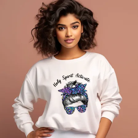 Women's Holy Spirit Activate Graphics Printed Sweatshirts