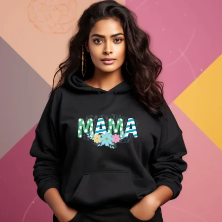 Women's Mama Graphics Printed Hoodies