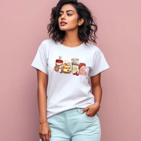 Women's Mom Love Graphics Printed T-Shirt