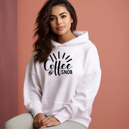 Men's Coffee Snob Graphics Printed Hoodies