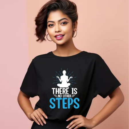Women's There Is No Other Steps Graphics Printed Oversized T-Shirt