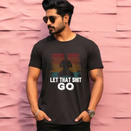 Men's Lat That Shit Go Graphics Printed T-Shirt