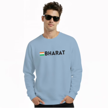 Men’s Bharat Quote Printed Sweatshirts